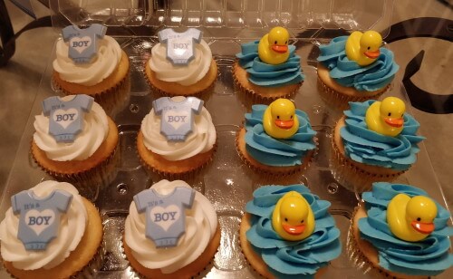 Baby Shower Cup Cakes